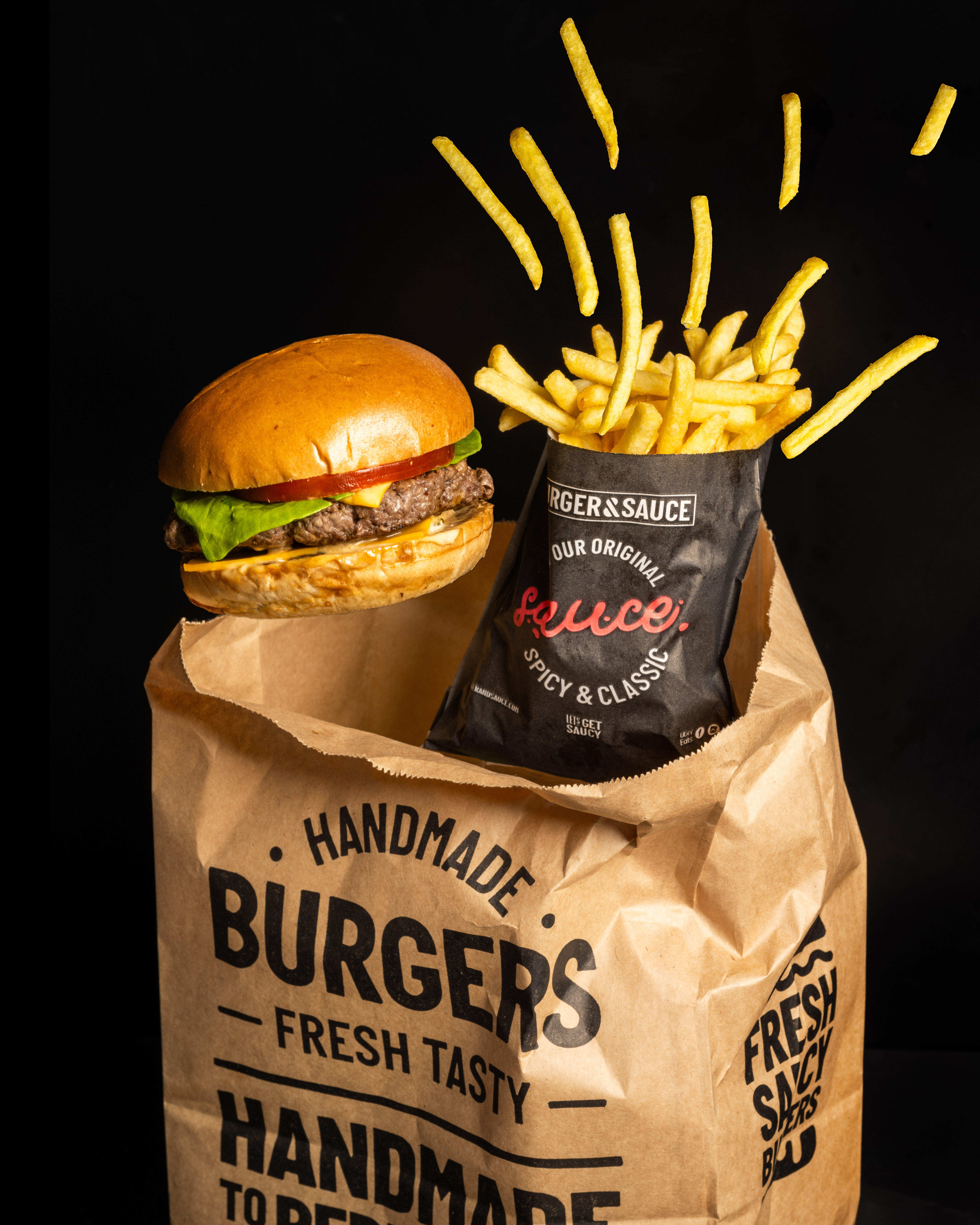Burger & Sauce - Restaurant Branding & Content Production